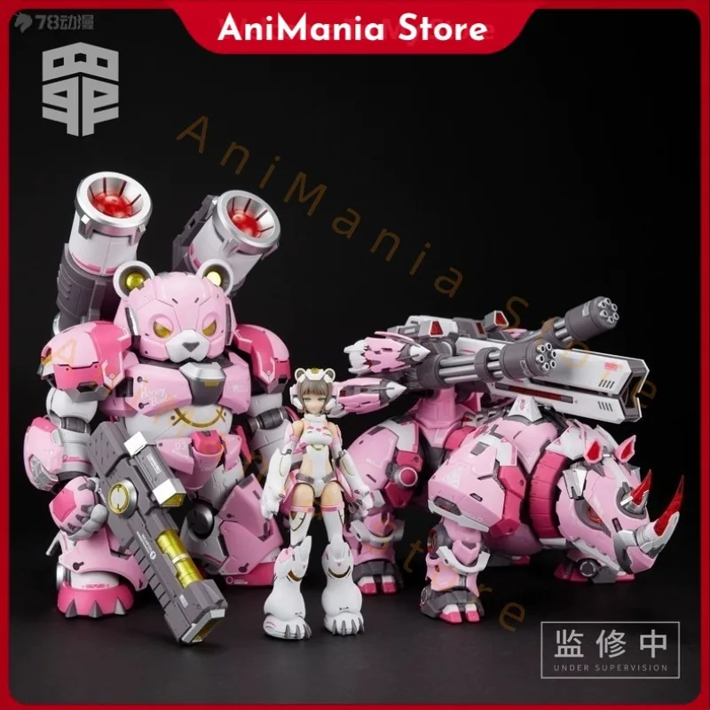 

В наличии 1/10 оригинальная фигурка серии Jianghunji Seven Deadly Sins Mecha Rhinoceros ‌ Рамка, оружие, модель в сборе, подарок