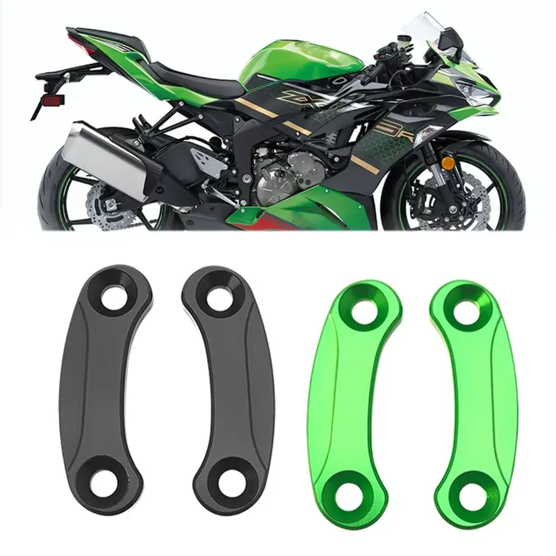 Motorcycle Rearview Mirror Base Cover Fit For Kawasaki Ninja ZX-6R ZX6R ZX 6R 2019 2020 2021 Windshield Drive Mirror Hole Cover