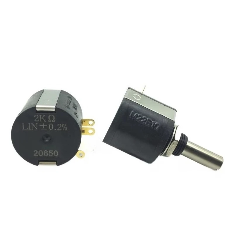 1pcs，multi-turn-potentiometers，m22e10-lin±02-1k-2k-5k-10k-20k-100k，rotate-3600-degrees