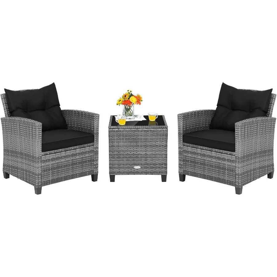 3 Pieces Patio Furn… - image