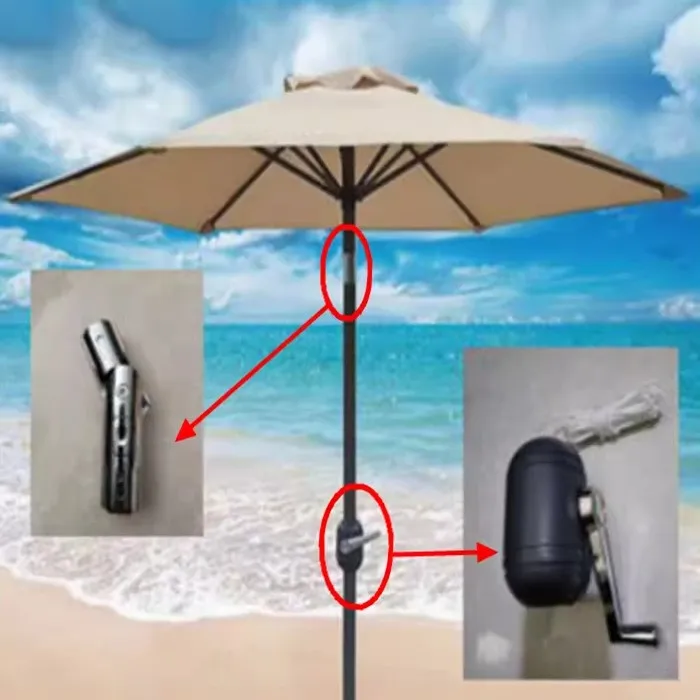 Center column umbrella replacement repair parts outdoor umbrella accessories garden umbrella rocker steering rocker handle