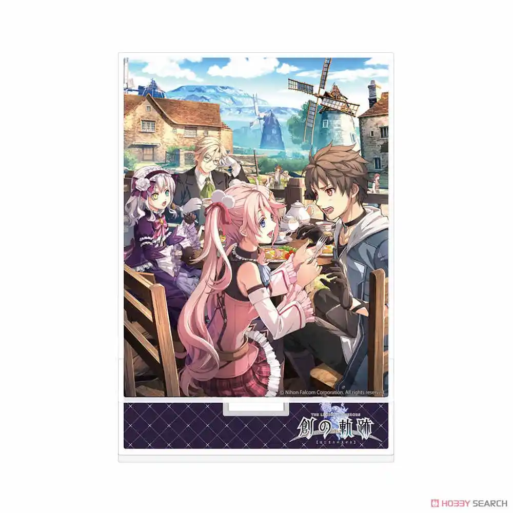 Charm Anime Fans Gifts HD Character The Legend of Heroes: Hajimari No Kiseki Acrylic standing plate strap Figure Gift