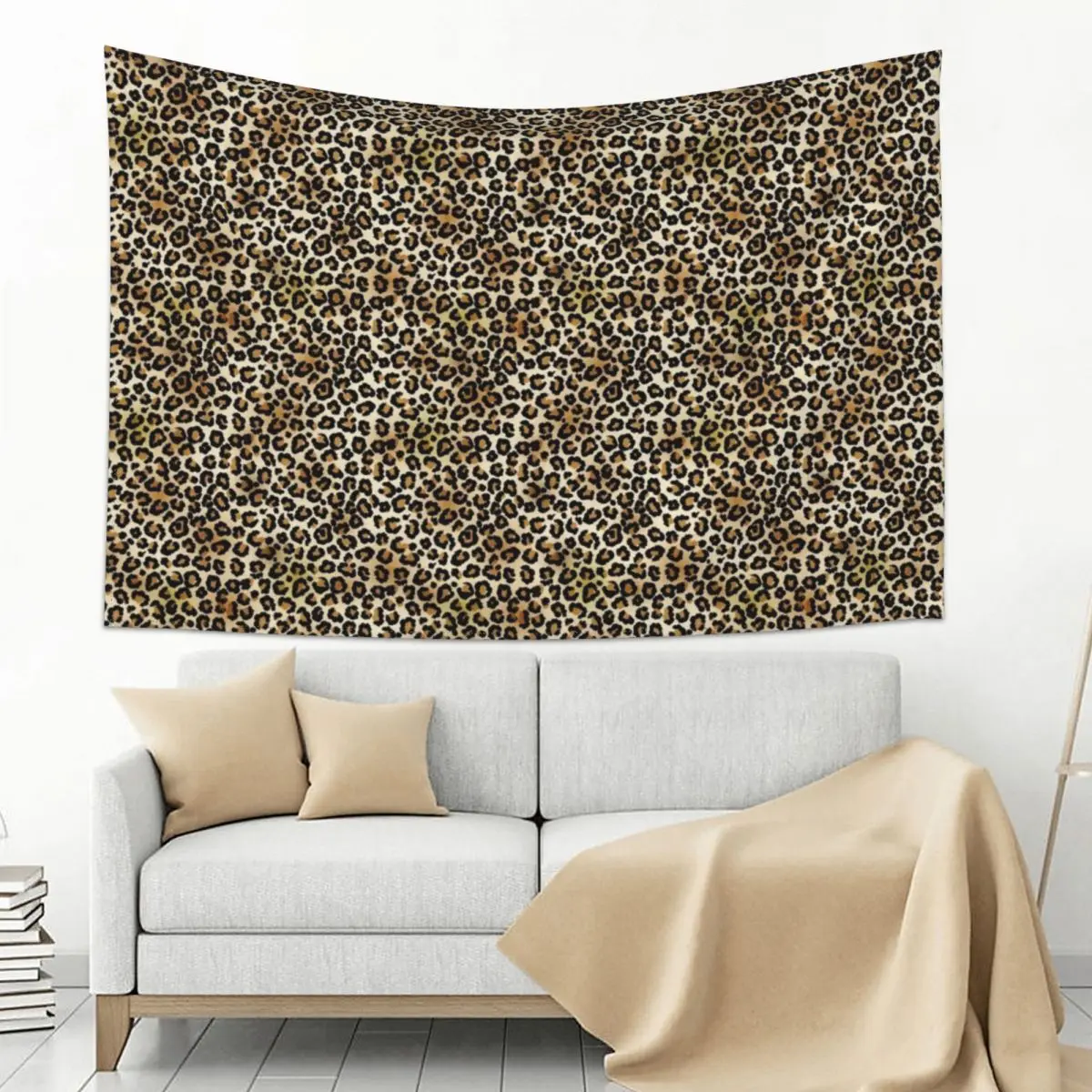 

Brown Leopard Print Tapestry