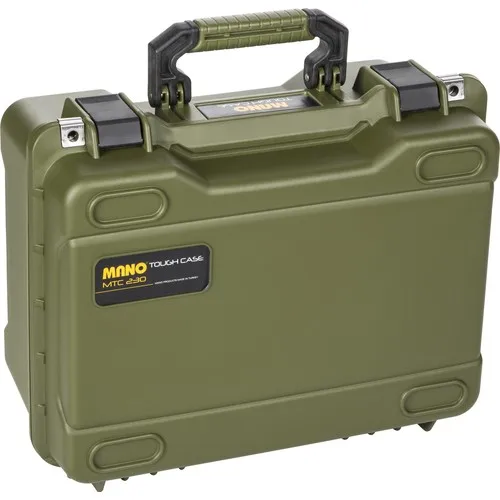 Mano Mtc 230 Green Blank Tough Case, Pro Tool Bag