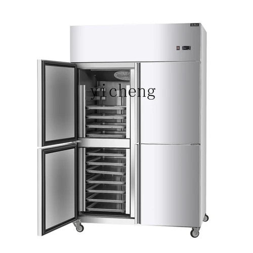 ZC 베이킹 수직 4 식스 냉장고, 냉장 캐비닛, 서리 없는 주방, 대용량 작업대, 상업용 
