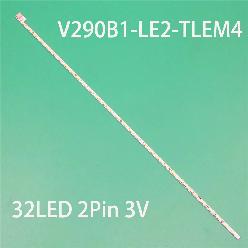 

1PCS New LED TV Illumination Bars For LG 29MT31S-PZ 29MT33D 29MT44D 29MT44D-PZ 29MT45D-PZ Backlight Strip V290B1-LE2-TLEM4 Tapes