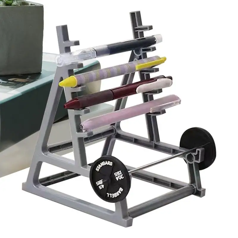 

Pen Holder For Desk Sturdy Fun Desktop Decor Collectible Figurines For Bodybuilder Teens Youth Gym Work Stationery Family