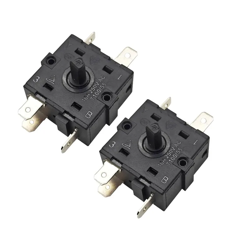 Water-Air Conditioning Switch for Evaporative Coolers 3-Level Fan Control Full Rotation Mounting Plastic Metal Body