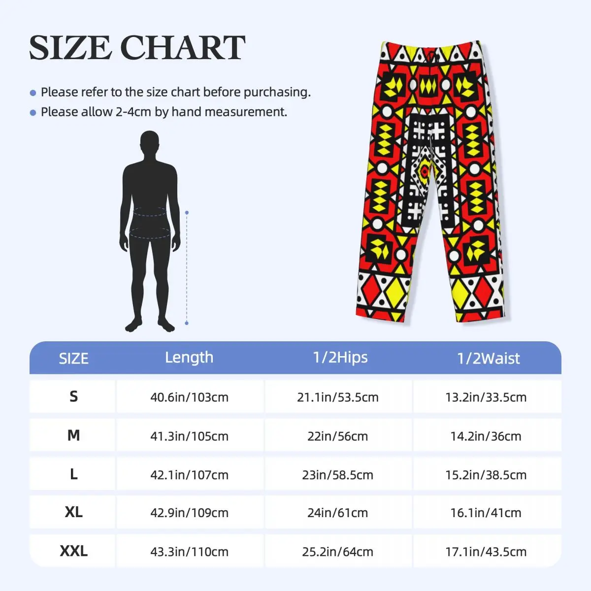 Custom Kizomba Samakaka Ankara Pajama Pants Sleepwear Men African Pattern Wax Design Sleep Lounge Bottoms with Pockets