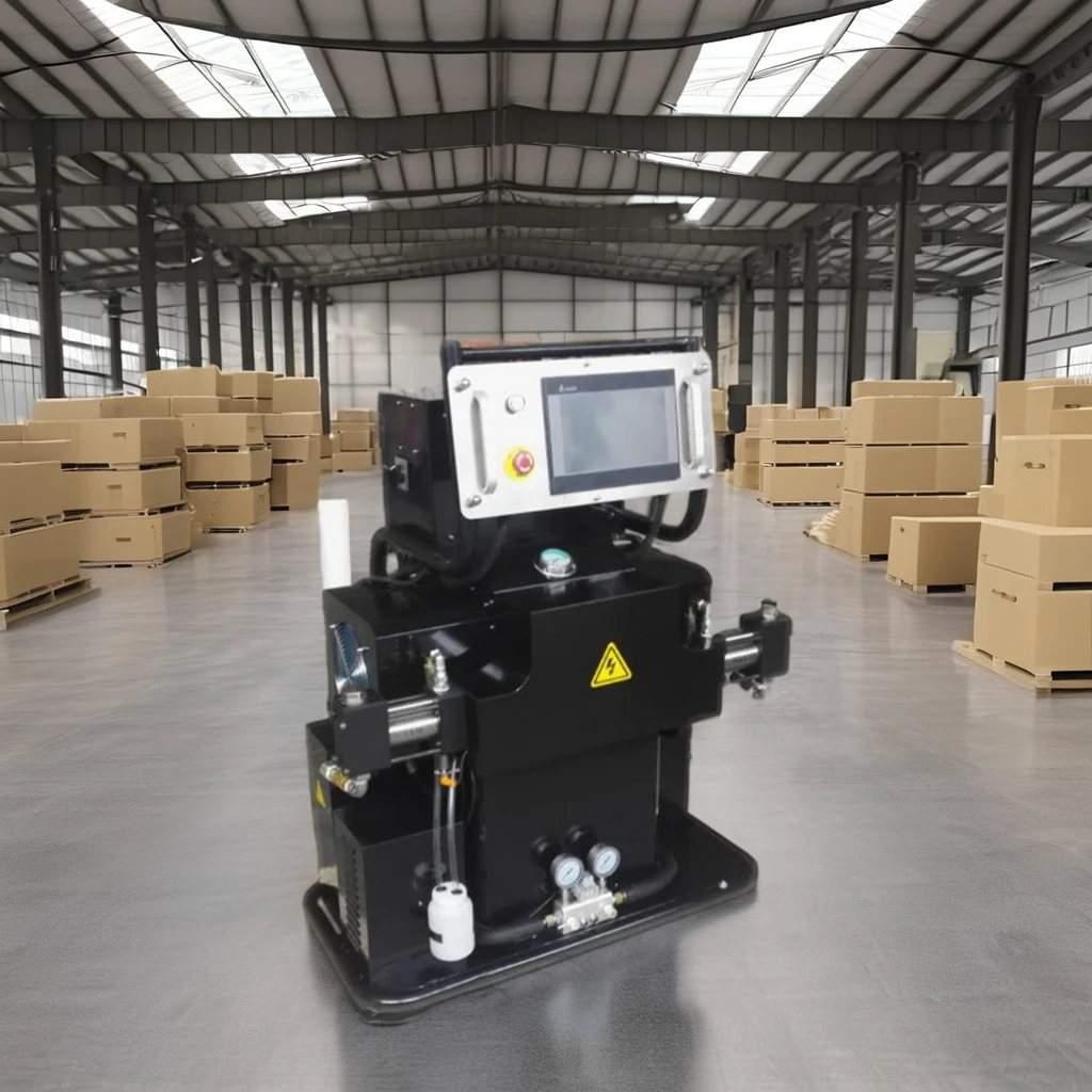 Máquina hidráulica automática de espuma en aerosol de PU de alta presión FD-511 para plantas de construcción y fabricación para uso en paredes y techos