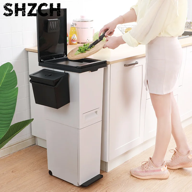 Stainless Steel Trash Bin, Space-Saving Recycle Bin, Touchless Sensor Garbage Can, Easy-Clean Waste Container