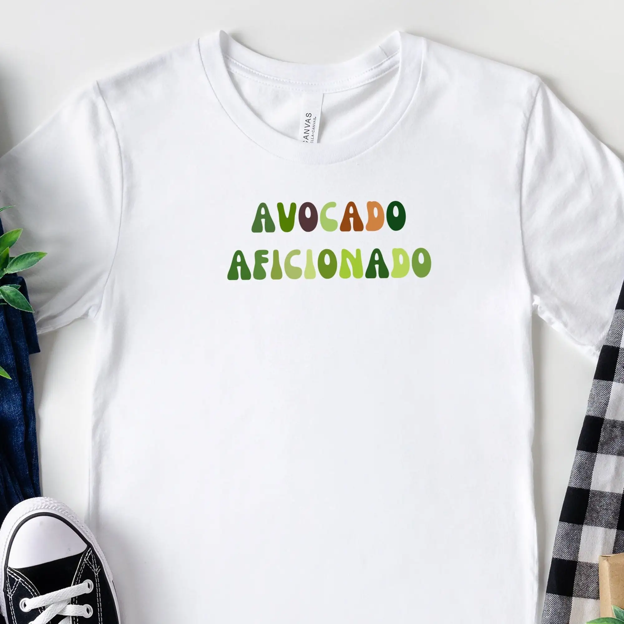 Avocado Aficionado T Shirt Cute Lover Vegan Vegetarian Farmer