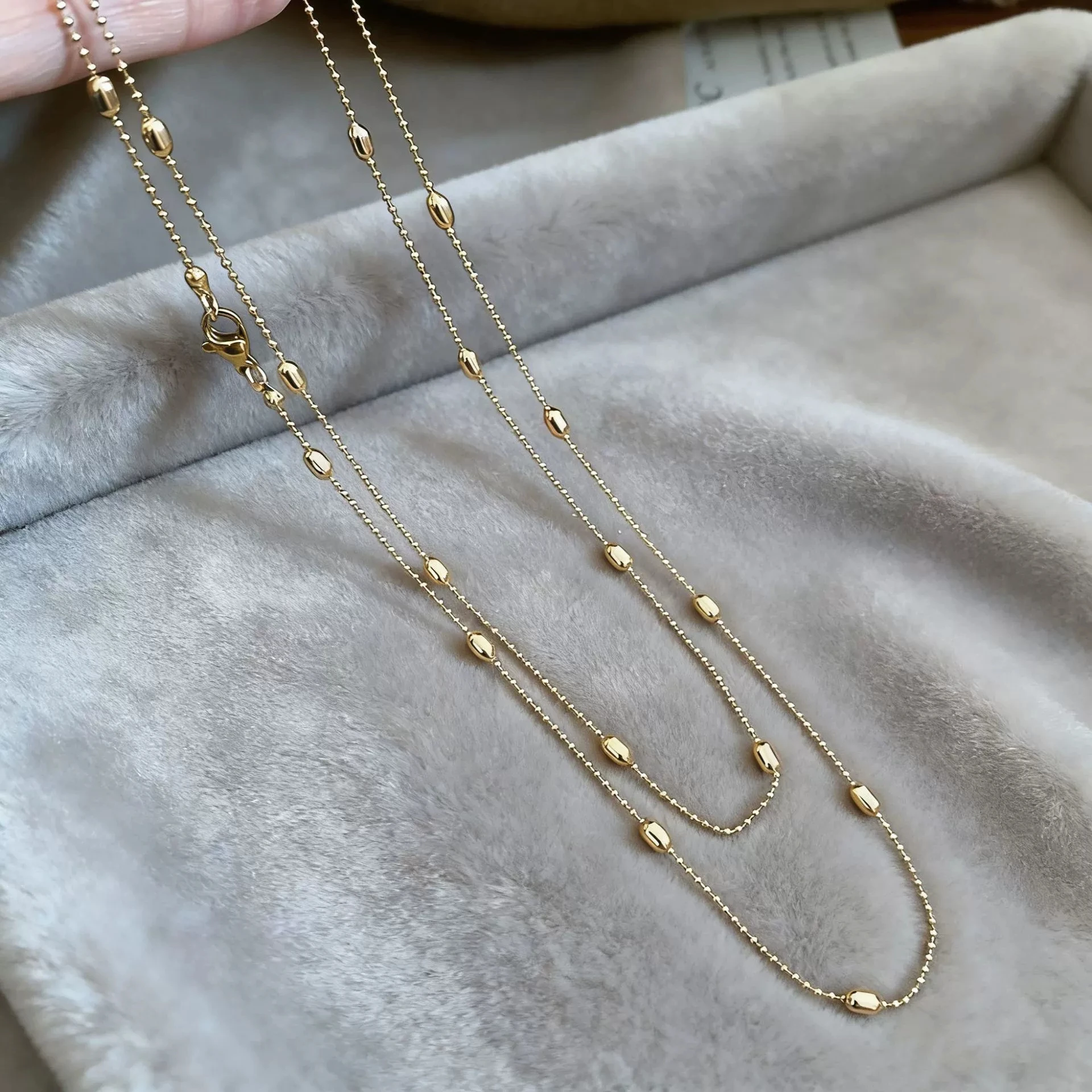 Neue Mode Gold Silber Farbe Lange Pullover Kette Halskette Für Frauen Partei Schmuck Charme Auf Den Hals Zubehör Geschenk Großhandel