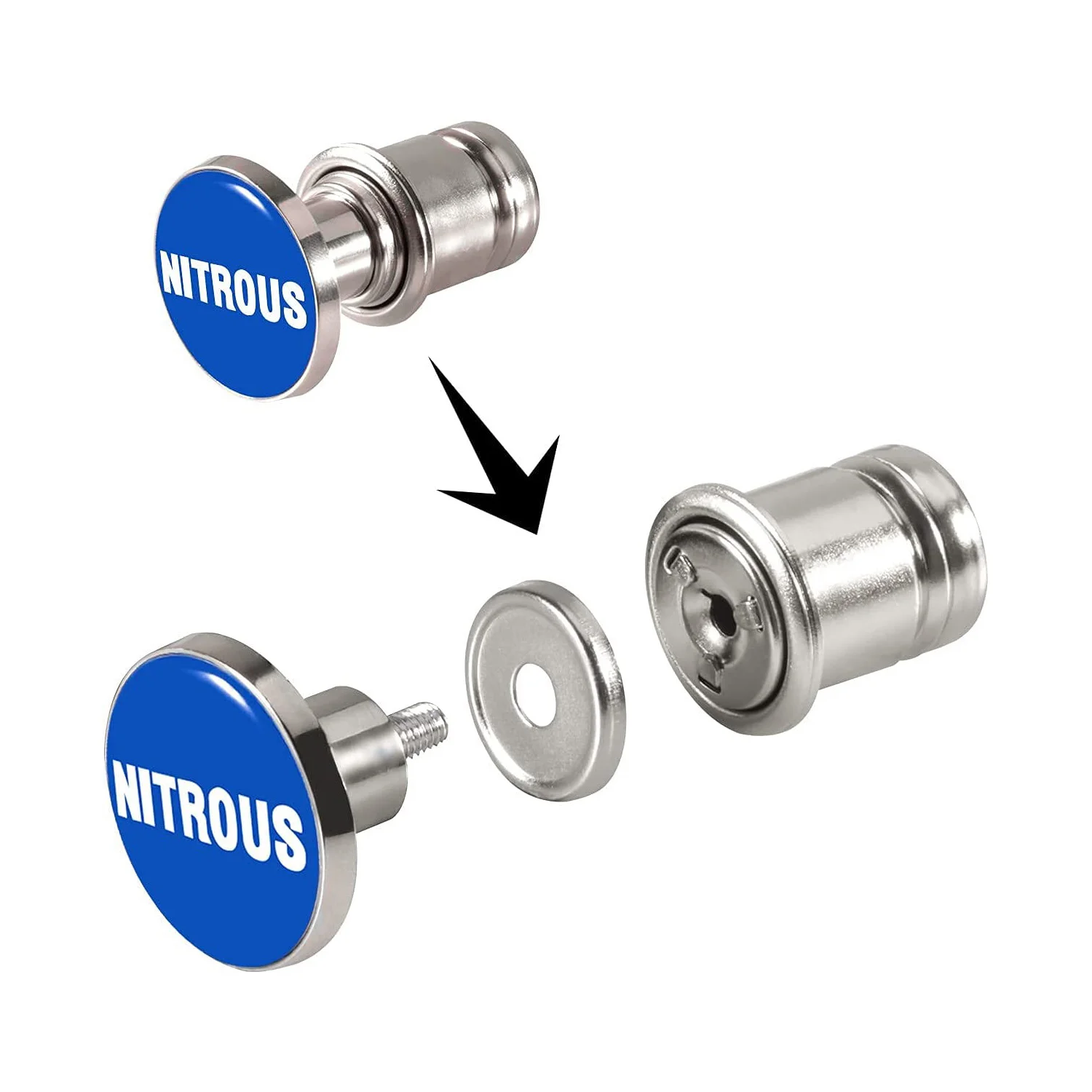 Eject Button and Fire Missiles Button Car Cigarette Lighter Plug Cover Car Cigarette Lighter Replacement Fits Most Vehicles