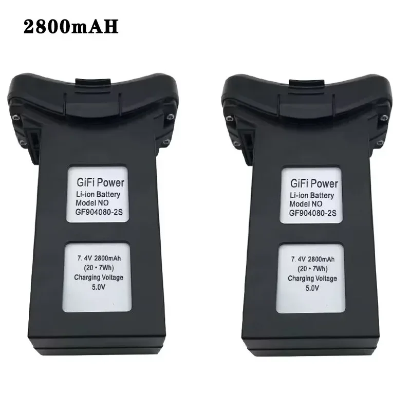 สําหรับ HS100 S70 T35 S70W SJR/C 7.4V 4100mAH 2800mAh แบตเตอรี่ลิเธียม RC Drone Quadcopter อะไหล่สําหรับ SJRC S70W Drone แบตเตอรี่