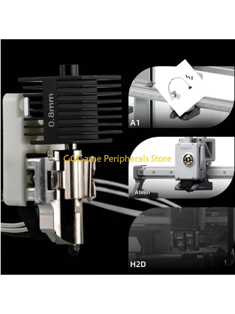 

U55B Compatible Heating Block Upgraded for Lab H2D Printer Right End Systems