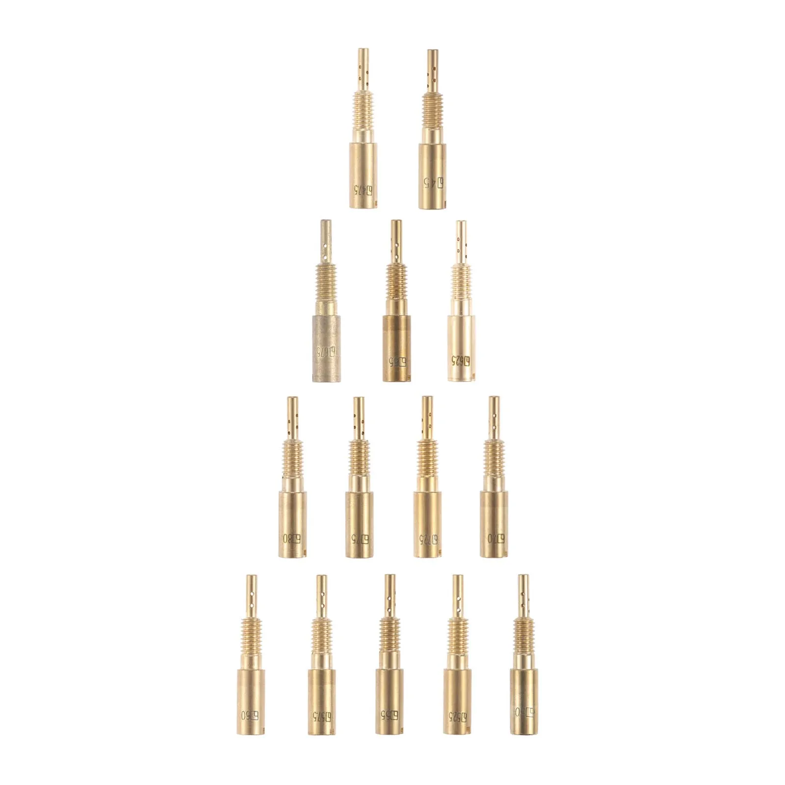 

Pilot Jet Slow Jet Kit Fit for Mikuni Kawasaki Suzuki Carburetors VM28/486 45 47.5 50 52.5 55 57.5 60 62.5 65 67.5 70 72.5 75 80