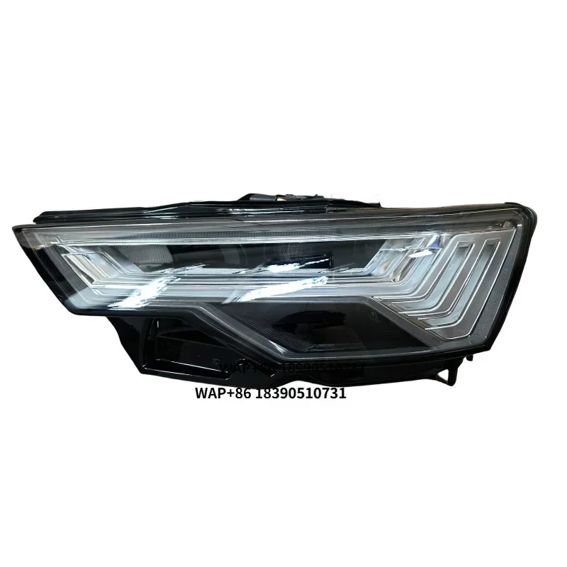 A6LC8 21-24 12V 6000K LED Low Rise C8 Matrix 5 Bar Flood Beam Flowing Water Headlight Assembly