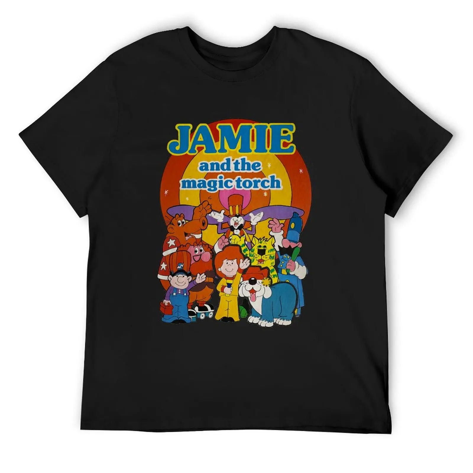 Jamie and the Magic Torch T-Shirt sports fans cute tops street wear mens white t shirts