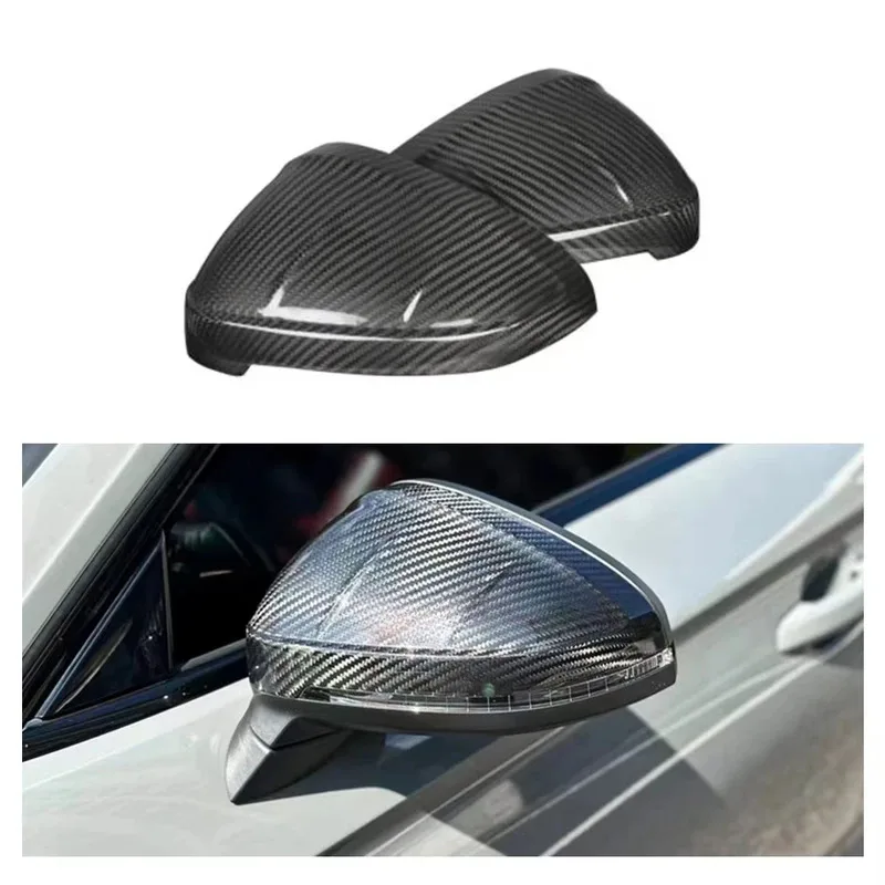 

For A5 S5 B9 Dry Carbon Fiber Mirror Covers Side Mirror Housing Body Kit