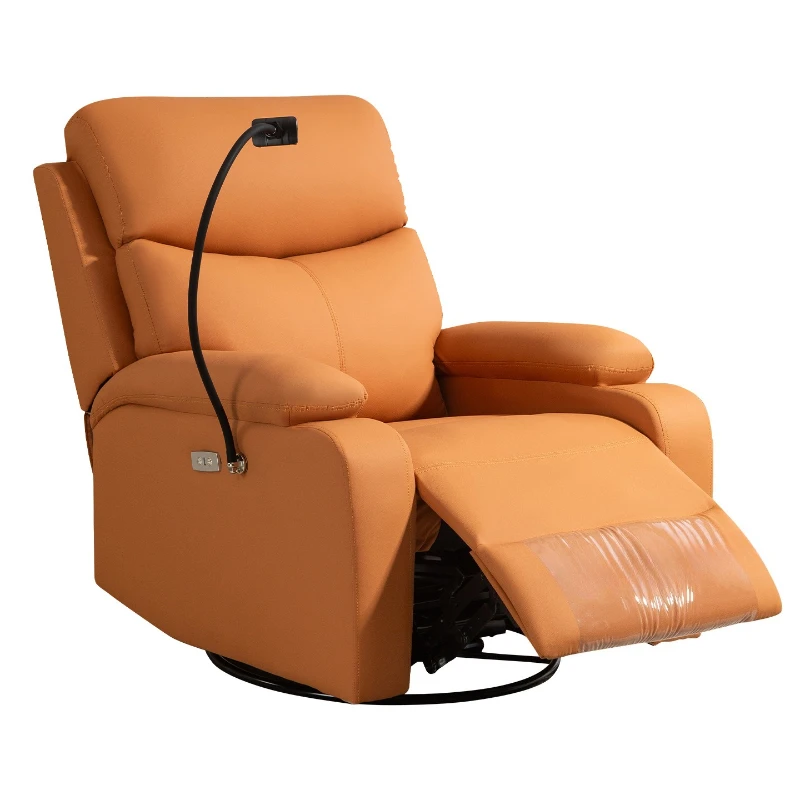 

Space capsule single sofa chair living room leisure lazy electric massage chair rotatable reclining e-sports chair functional