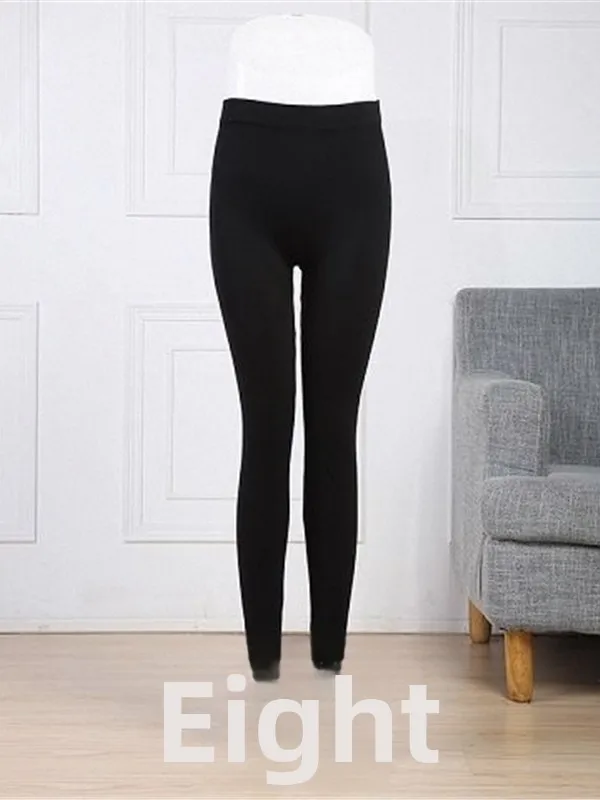 Slim Fit Modal Women's Autumn Pants Seamless Shapewear Thermal Tight Base Layer Pants Spring Autumn Line Pants
