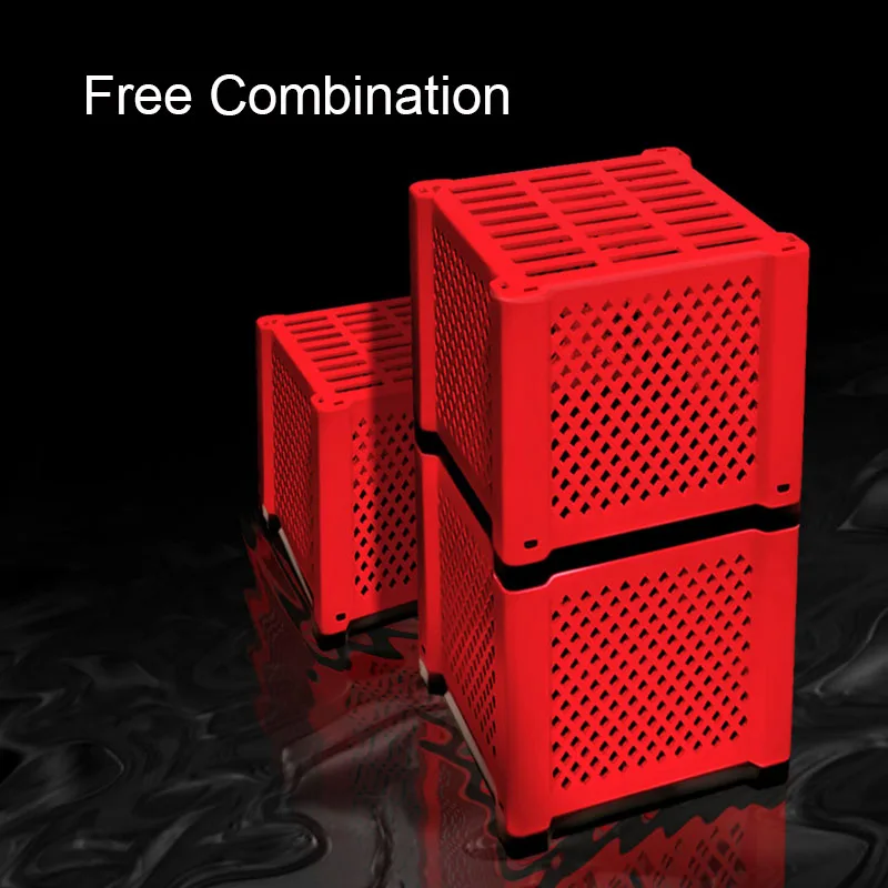 Aquarium-Filterbox für Filtermedienmaterialien, Pumpen-Wasserbox für die obere Filtration, Filterbehälter für Tropfzirkulationssystem