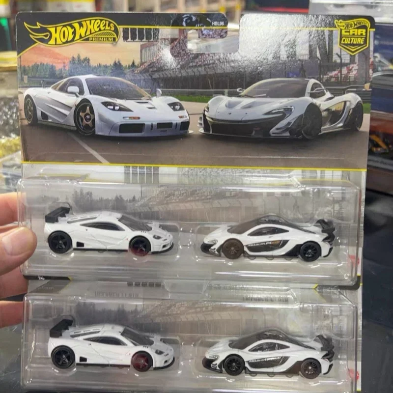 Nouveauté, Hot Wheels Premium HBL96-Y, modèle de voiture en métal moulé sous pression, Porsche 930, McLaren, Plymouth, 1/64, collection de voitures jouets, cadeau