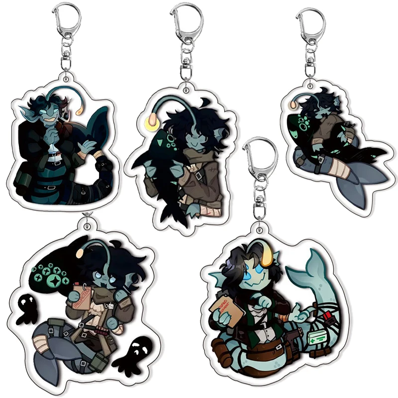 

Акриловый брелок с персонажем мультфильма Crazy Game, модная фигурка аниме, аксессуары, рюкзак, сумка, очаровательный орнамент, декор для вечеринки, подарки, игрушка