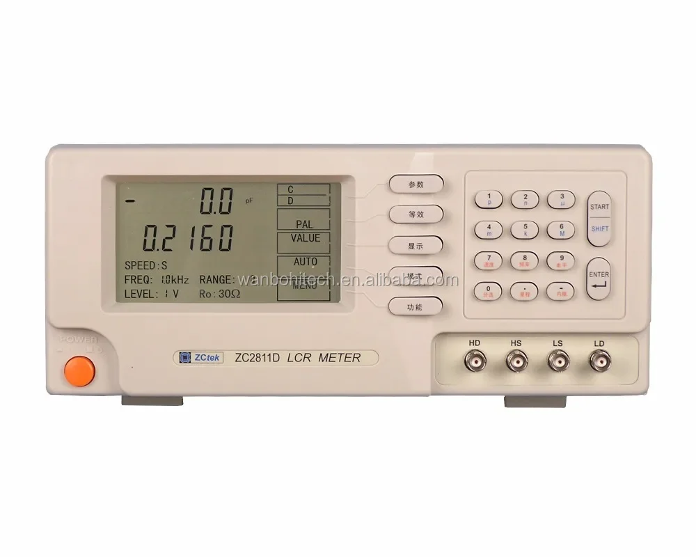 ZC2811D LCR Meter for Measuring the Resistance Capacitance and Inductance