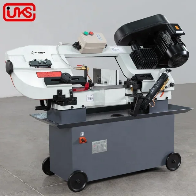 

HX-712N Angle-cut-45-degree-band-saw-machine Manual Band Saw Machine For Metal Or Wood Cutting