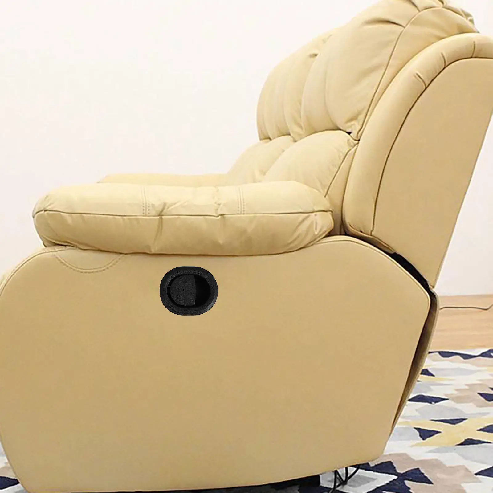 

1 комплект универсальных сменных ручек для кресла-реклайнера, прочные, эргономичные, быстрая установка без инструментов