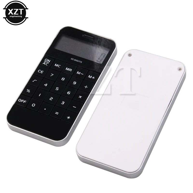 Portable Pocket Electronic Calculator 10 Digits Display Calculate Calculator Simplicity Fashion Mini Arithmetic Calculator