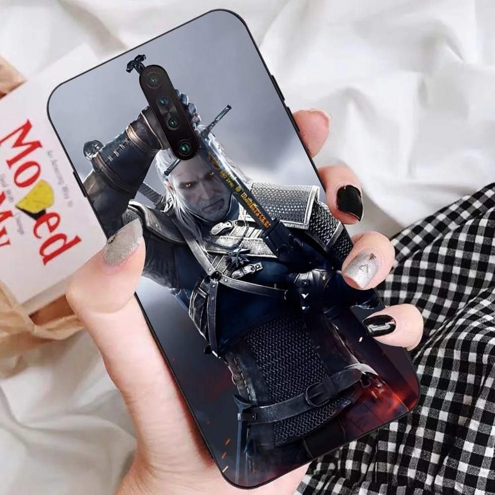 The W-Witcher Phone Case For Redmi 5 6 7 8 9 10 plus pro 6 7 8 9 A GO K20 K30 K40 pro plus F3 Fundas