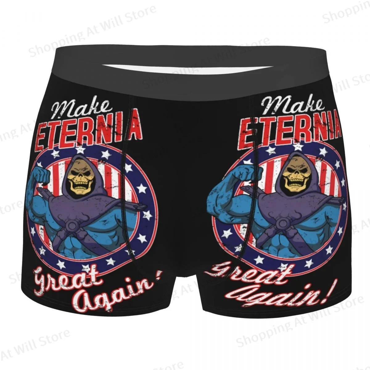 Make Eternia Great Again Man's Printed Boxer Briefs Underwear Masters Of The Universe Highly Breathable Top Quality Gift Idea