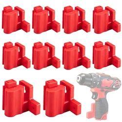 2~10Packs Tools Drill Mount Holder for Milwaukee 12V,Wall Mounted Tool Storage Rack