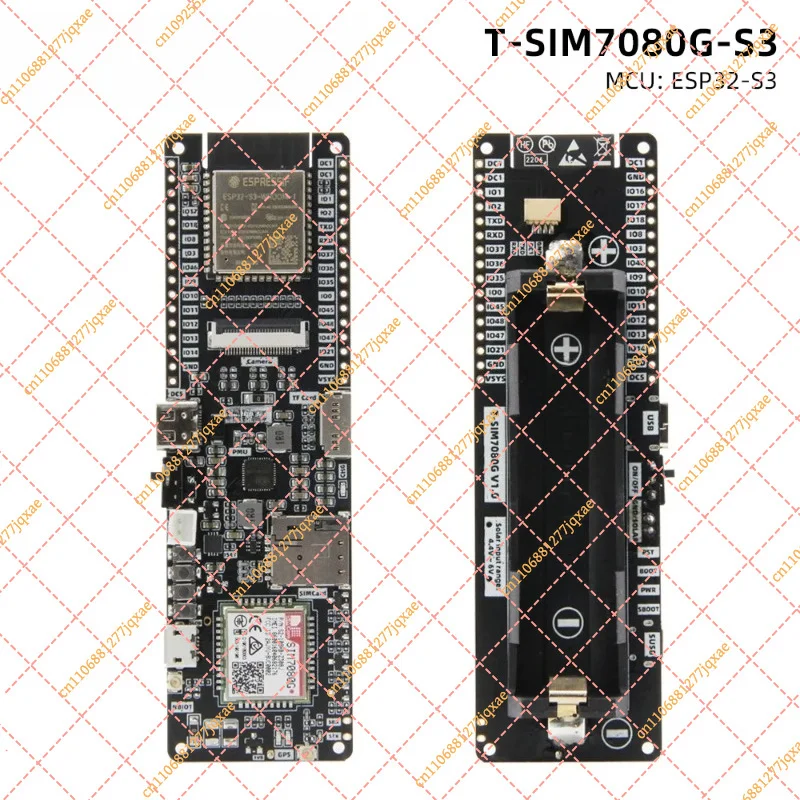 Lfor ILYGO T-SIM7080G-S3 ESP32-S3 Dev Board, SIM7080G Cat-M/NB-IoT/GPS Module with WiFi, BT 5.0, 16MB Flash & 8MB PSRAM