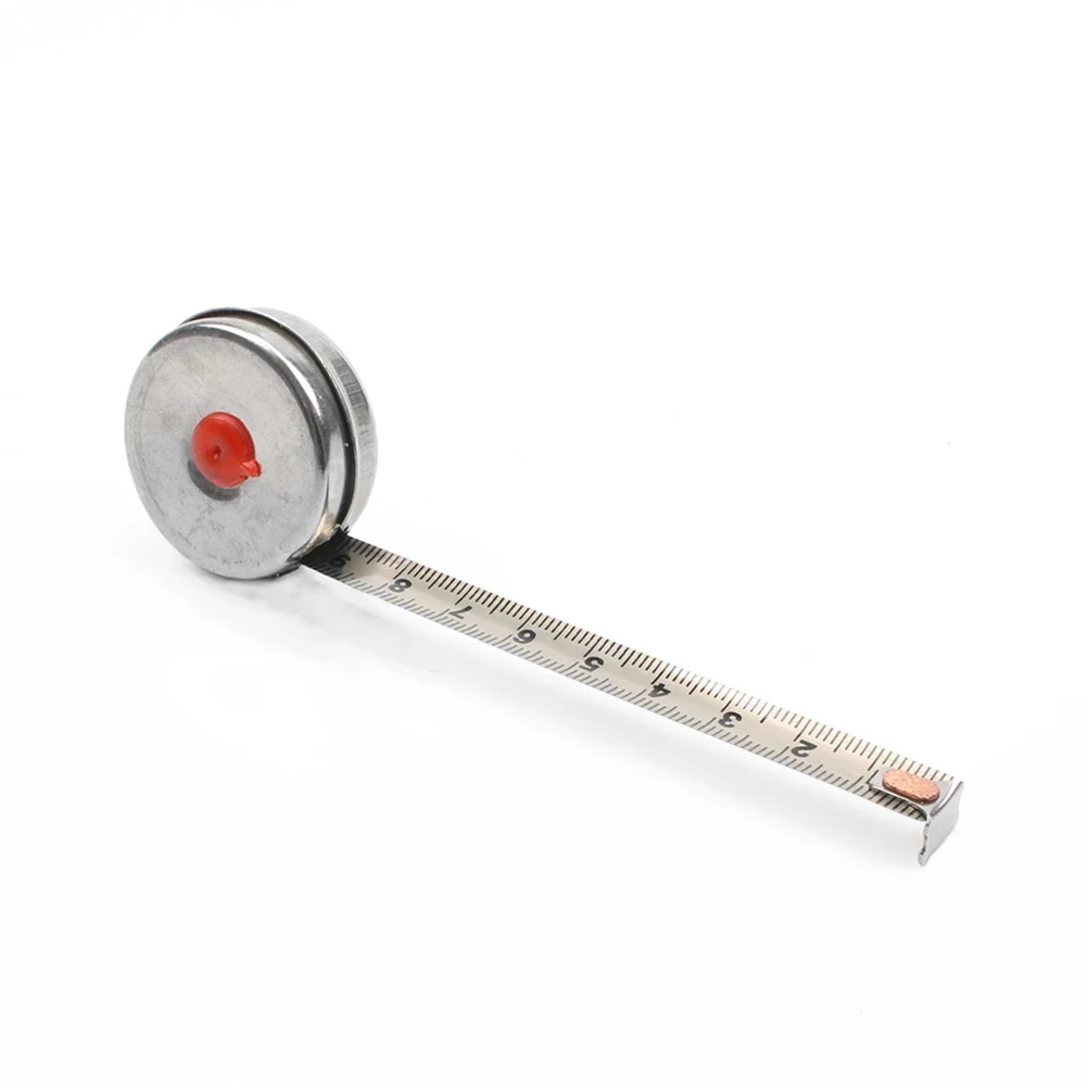 

Mini Multifunctional Handcraft Household Tape Ruler Tape Measure 1meter 2meter 3meter ABS Silver Sewing Tailoring