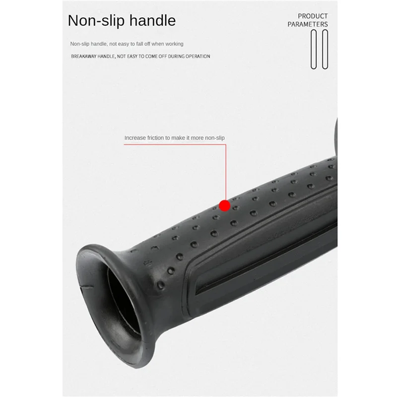 

RALCA-2X 26 Electric Hammer Handle Impact Drill Handle Adjustable Front Side Handle Grip Anti Slip
