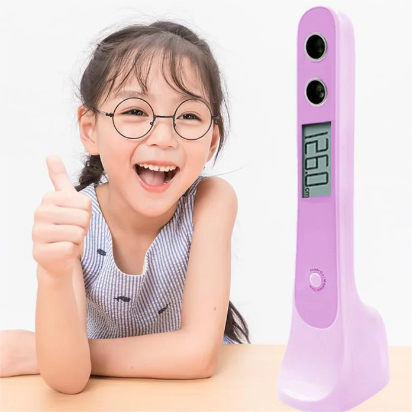 Ultrasonic height measurement meter for children, health and safety electronic height ruler for measuring Body height