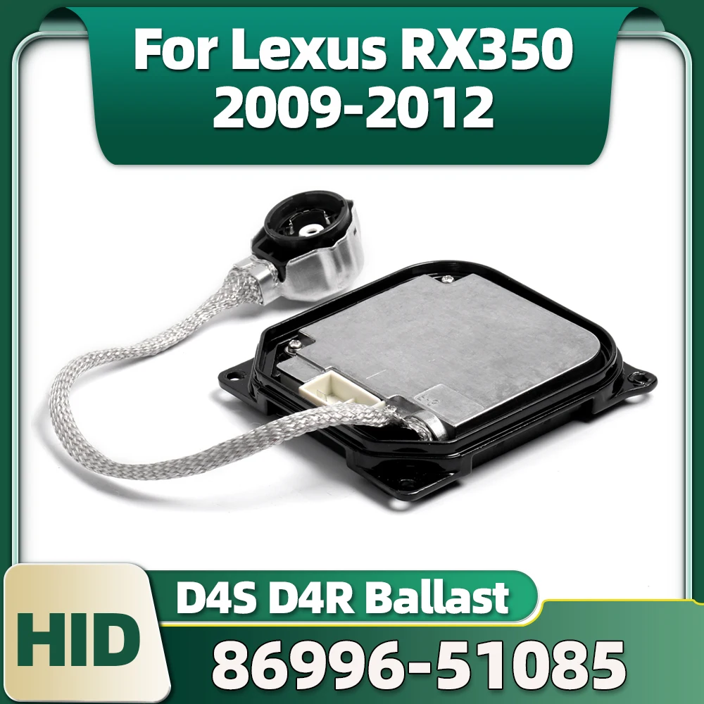 

For Lexus RX350 2009 2010 2011 2012 Xenon Headlight D4S D4R Ballast Part number 86996-51085 KDLT003 Control Unit