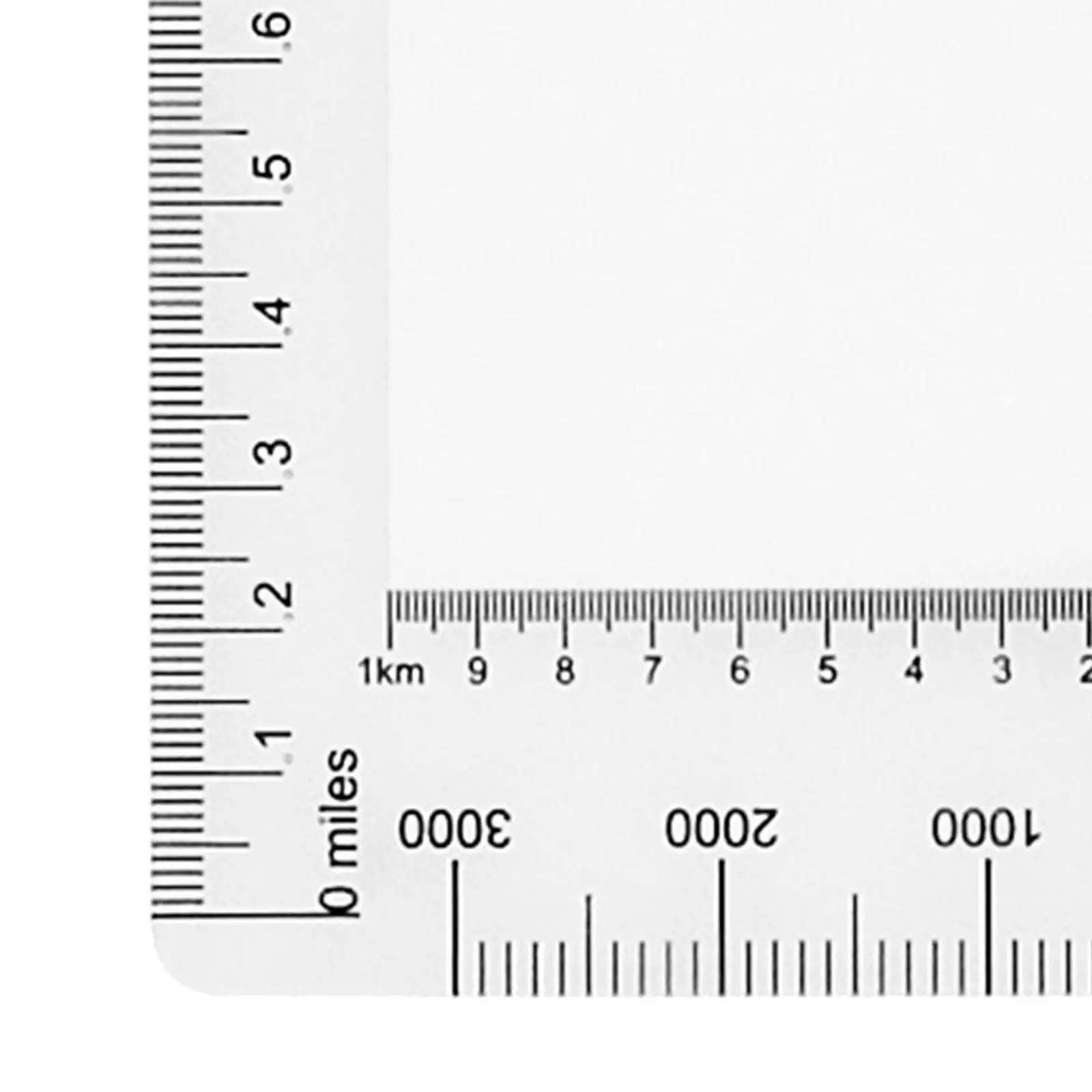 Pocket Grid Acrylic Accurate for Utm, Usng, Mgrs Coordinates Map Reading