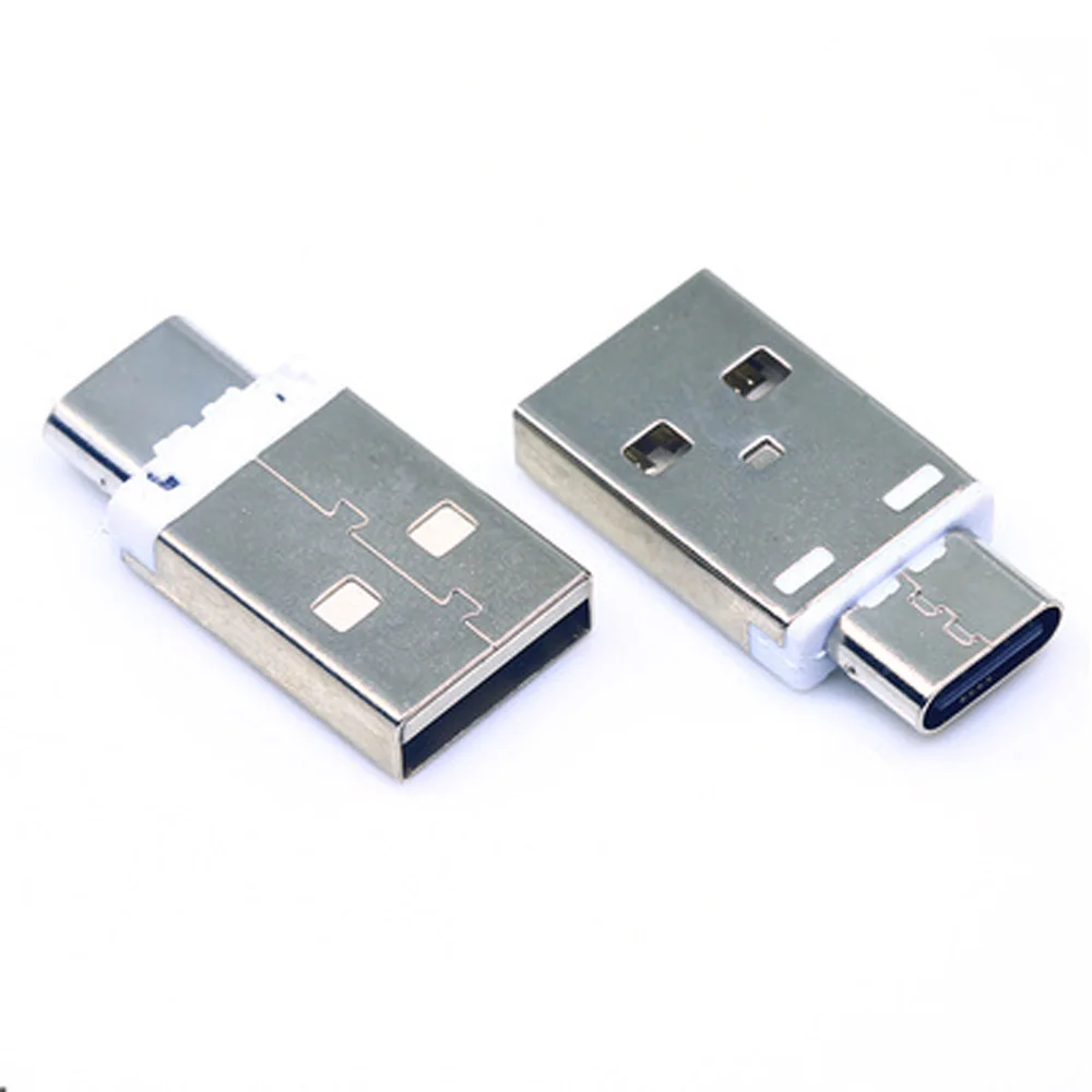 1pcs USB A Type Male To USB 3.1 Female OTG Adapter PD fast  Charging Converter USB to Type-C Plug USB C Connector Accessory