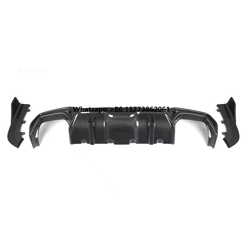 

SQ Style Gloss Dry Carbon Fiber Car Accessories Rear Diffuser Lip for 4 Series G22 G23 Coupe 2021+ Carbon Diffuser