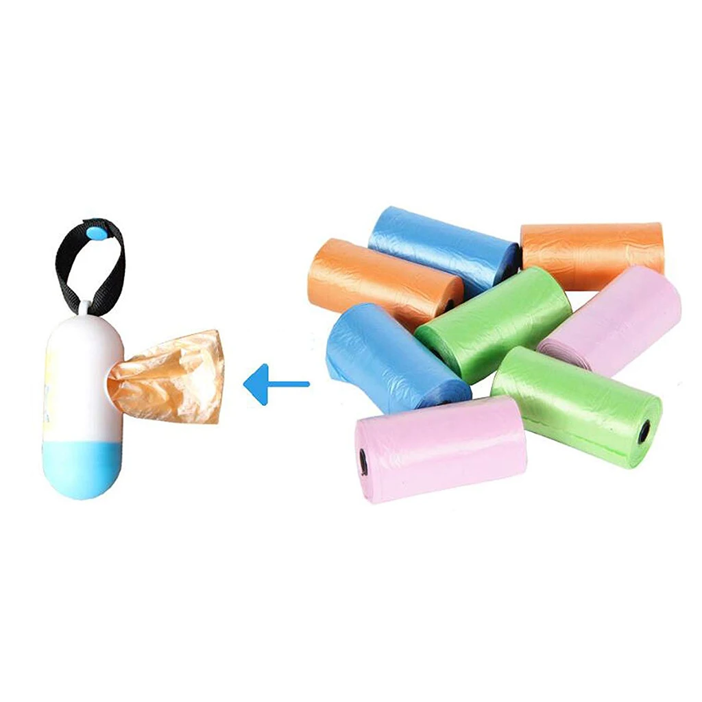 10 Roll/Set Baby Disposable Leak-proof Diaper Nappy Bag Refill Rolls Eco-Friendly Waste Storage Bag for Kids Pet Accessories