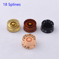 1 Piece   Electric Guitar Control Knobs ( 18 Splines )  -  Made in Korea