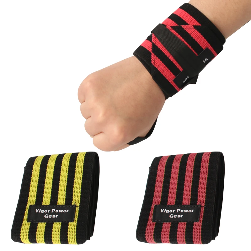 Breathable Cotton Wrist Bands, Wrist Support,Weightlifting Wraps, Fitness Support Straps, Thumb Brace, Sport Safety, 1 Pair