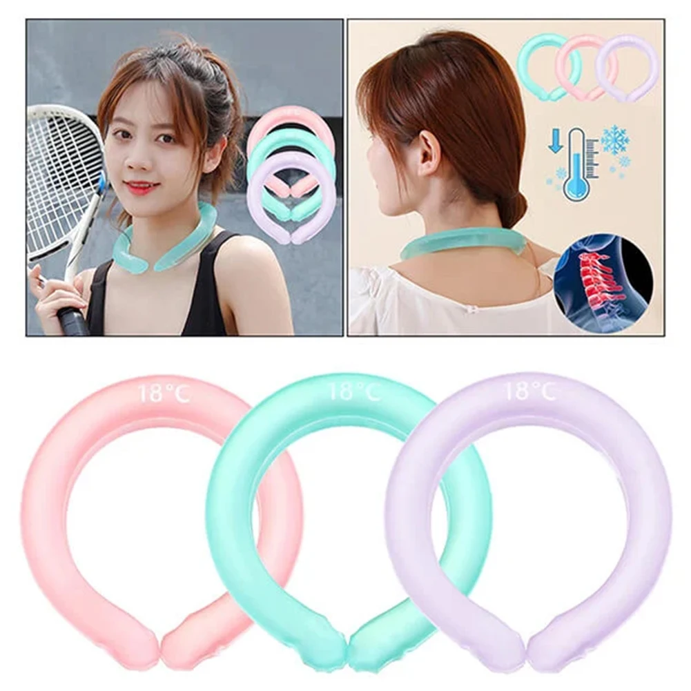 Classic Cooling Neckband Comfort Lasting Cool Icy Cooling Neck Wraps For Adults Teen Kids