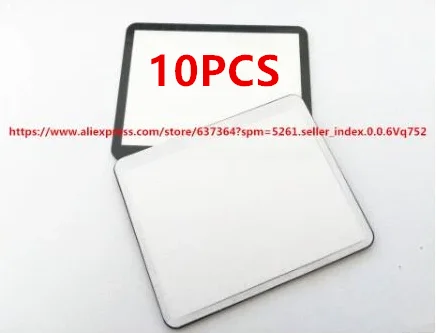 10PCS  New LCD Screen Window Display (Acrylic) Outer Glass For CANON EOS 5DII 5D Mark II / 5D2 Camera Screen Protector + Tape