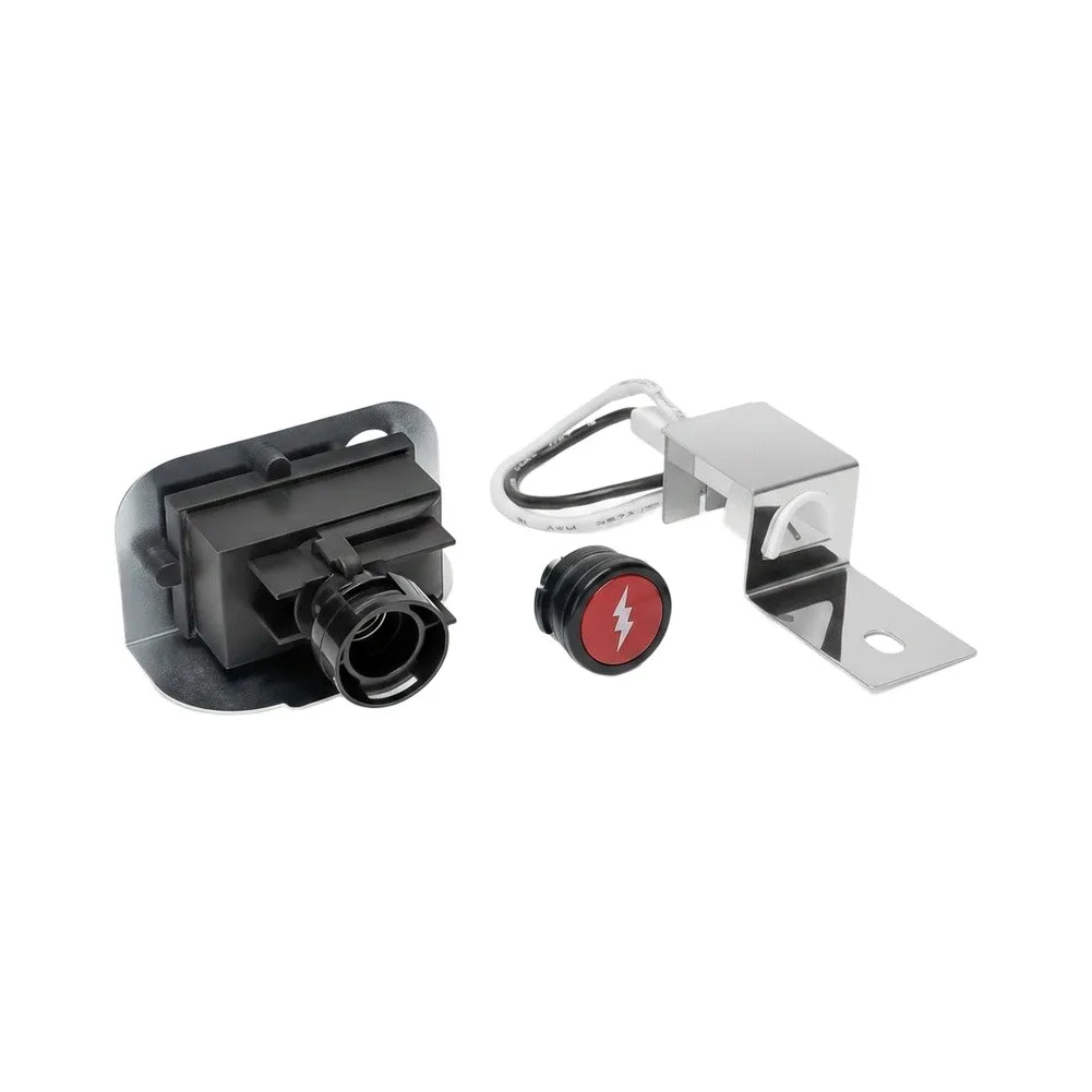 Igniter Kit Model 80475 for Weber Q120 Q220 Baby Q For grills with Electronic Ignition Electrode and Mounting Bracket
